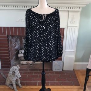 Black and white tunic